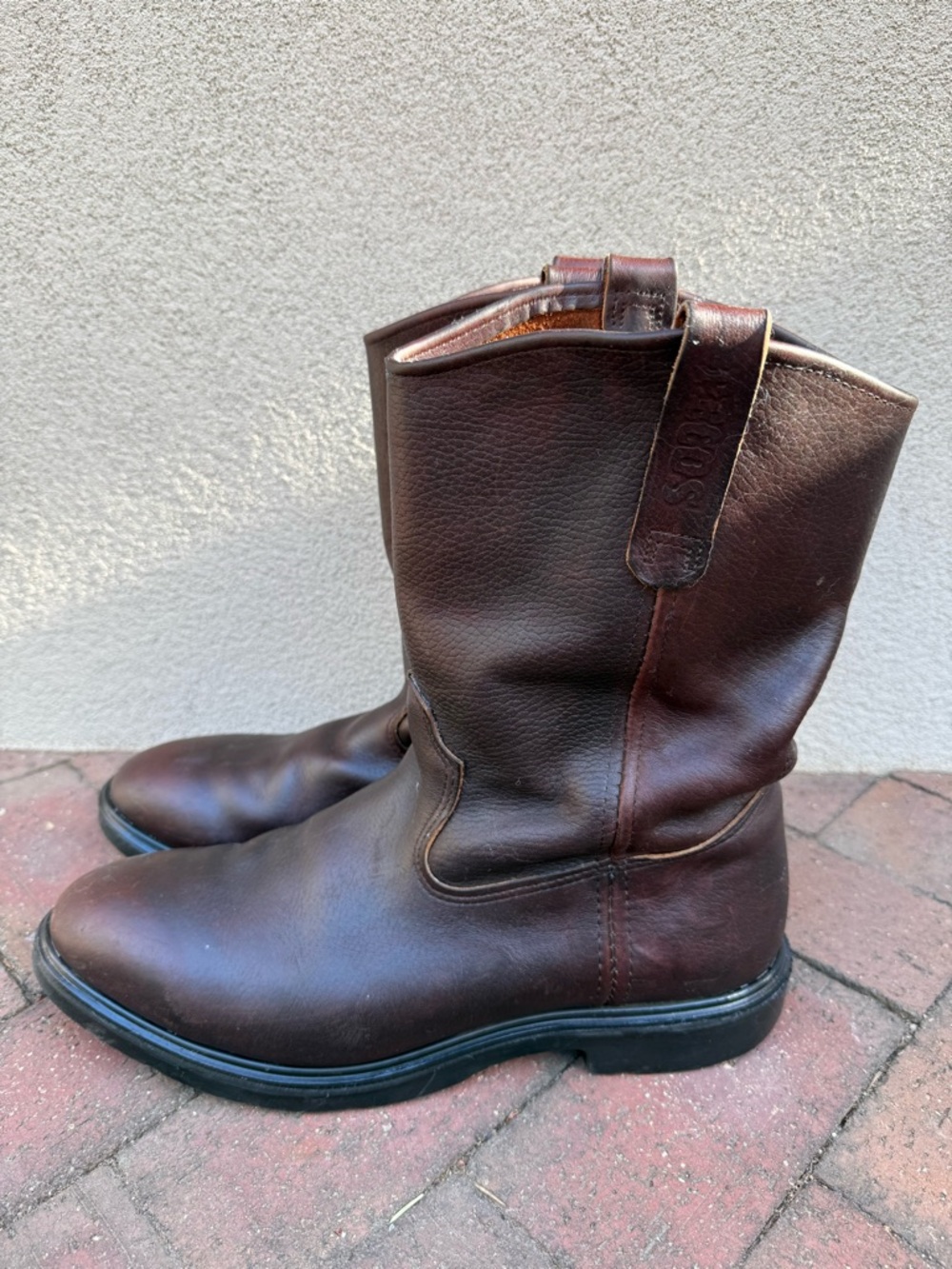 Red Wing Pecos 1132 Brown Leather Work Western Boots Men's Size 12 B